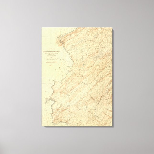 Highlands of New Jersey Canvas Print (Front)