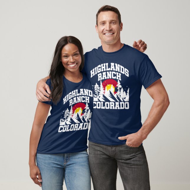 Highlands Ranch,Colorado T-Shirt (Unisex)