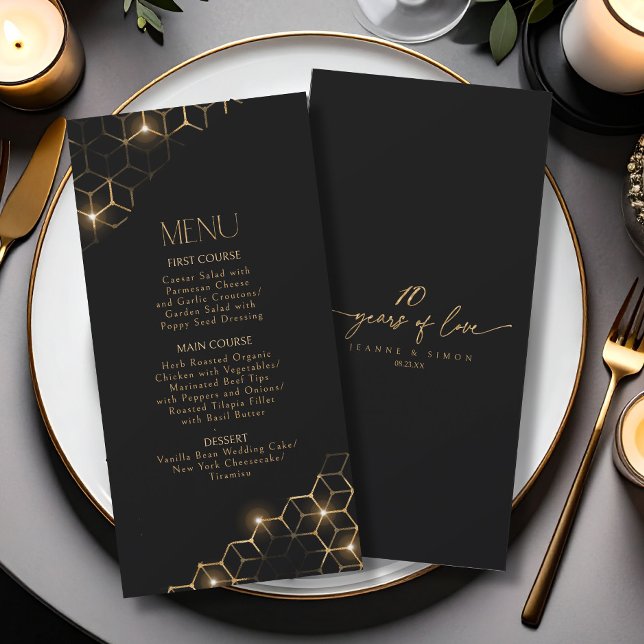 Highlights 10th Anniversary Gold Menu ID1165 (Creator Uploaded)