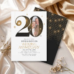 Highlights 20th Wedding Anniversary Photo ID1165 Invitation