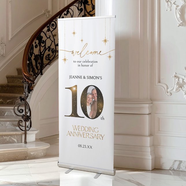 Highlights Gold 10th Anniversary Photo ID1165 Retractable Banner (Creator Uploaded)