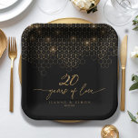 Highlights Gold 20th Anniversary ID1165 Paper Plates