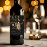 Highlights Gold 20th Anniversary Photo ID1165 Wine Label