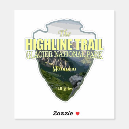 Highline Trail arrowhead Sticker