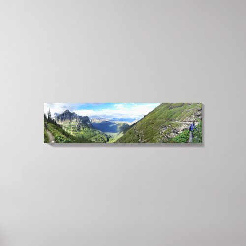 Highline Trail _ Glacier National Park Canvas Print