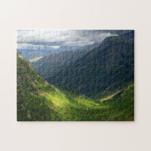 Highline Trail Glacier National Park Montana Jigsaw Puzzle