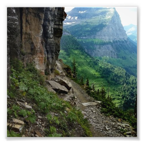 Highline Trail Glacier National Park Montana Photo Print