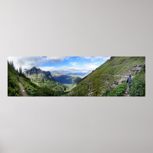 Highline Trail _ Glacier National Park Poster