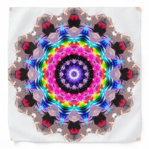 Highly Colorful Mandala Art Bandana