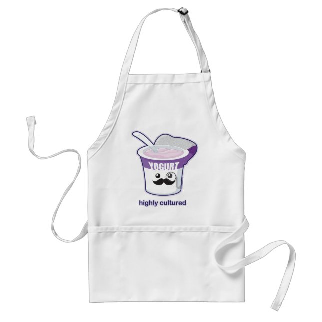 Highly Cultured Adult Apron (Front)