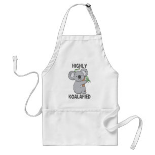 Highly Koalafied Koala Adult Apron