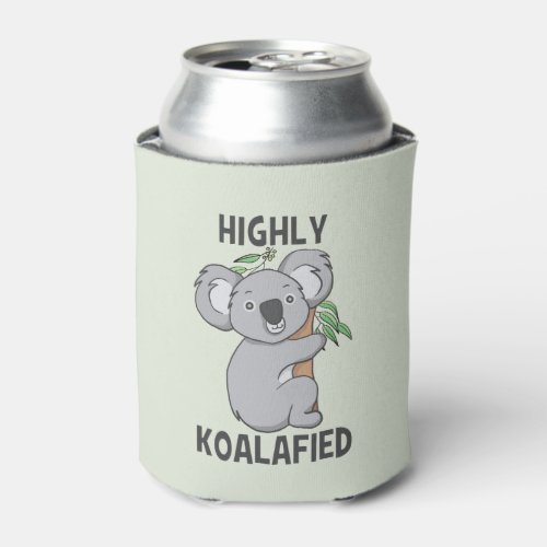 Highly Koalafied Koala Can Cooler