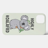 Highly Koalafied Koala Case-Mate iPhone Case (Back (Horizontal))