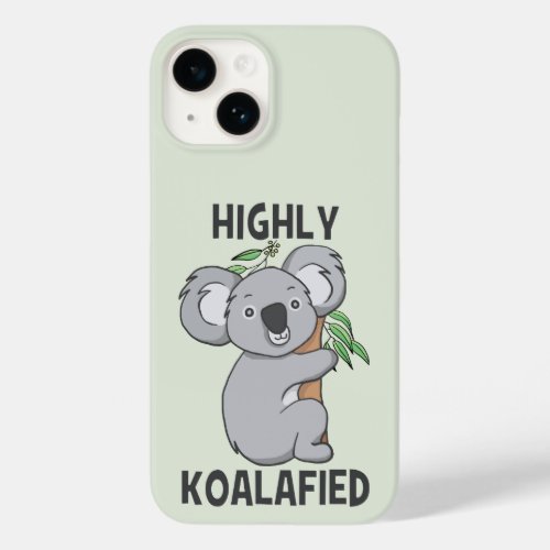 Highly Koalafied Koala Case_Mate iPhone 14 Case