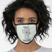 Highly Koalafied Koala Face Mask (Worn Her)