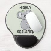 Highly Koalafied Koala Gel Mouse Pad (Left Side)