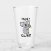 Highly Koalafied Koala Glass (Front)