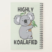 Highly Koalafied Koala Planner (Back)