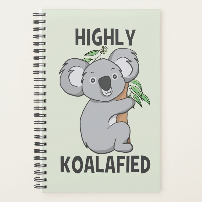 Highly Koalafied Koala Planner (Front)