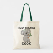 Highly Koalafied Koala Qualified Cook Tote Bag (Back)