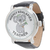 Highly Koalafied Koala Qualified Teacher Watch (Angled)