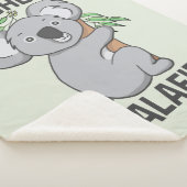 Highly Koalafied Koala Sherpa Blanket (3/4)