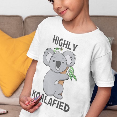 Highly Koalafied Koala T_Shirt