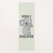 Highly Koalafied Koala Yoga Mat (Front)