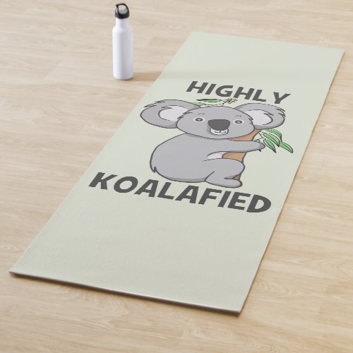 Highly Koalafied Koala Yoga Mat