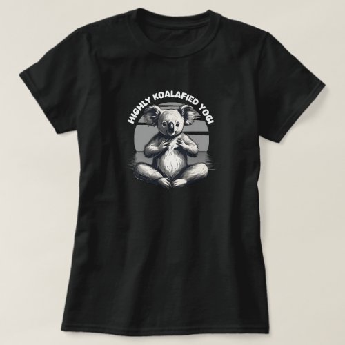 Highly koalafied yogi T_Shirt