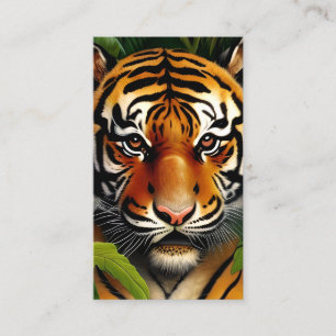 Highresolution Painting of a Baby Tiger Tattoo Calling Card