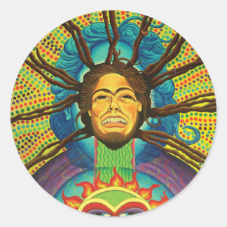 Highrie Heart Classic Round Sticker