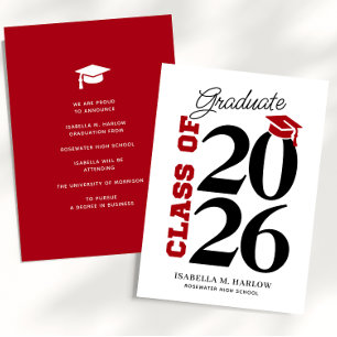 Highschool Graduation Announcement