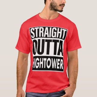 Hightower Name Straight Outta Hightower T-Shirt