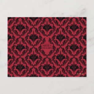 Hightower Vs. Targaryen Helmet Pattern Postcard