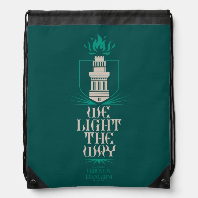 Hightower | We Light The Way Drawstring Bag (Front)