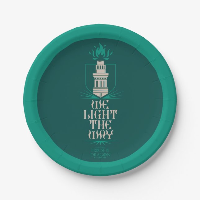Hightower | We Light The Way Paper Plates (Front)