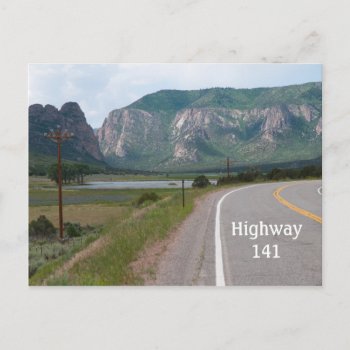 Highway141 Postcard by bluerabbit at Zazzle