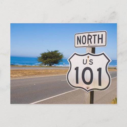 Highway 101 North Postcard