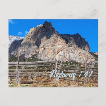 Highway 141 Scenic Byway Postcard by bluerabbit at Zazzle