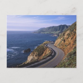 Highway 1 Along The California Coast Near Postcard by OneWithNature at Zazzle