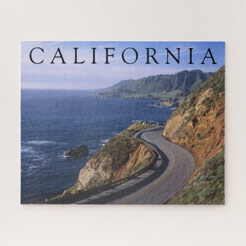 Highway 1  Carmel California Jigsaw Puzzle