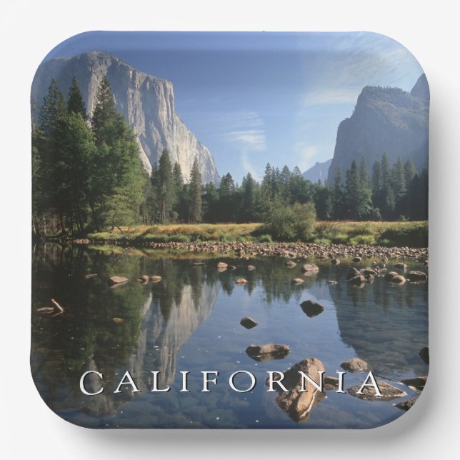 Highway 1 | Carmel California Paper Plates (Front)
