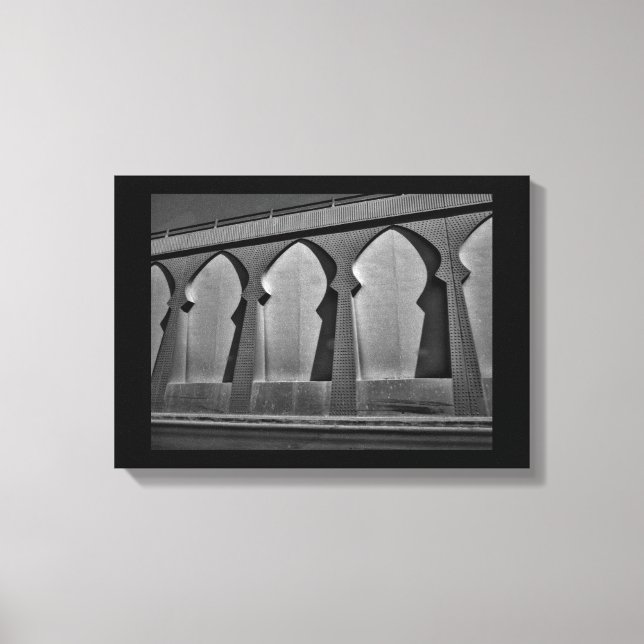 Highway Art Canvas Print (Front)