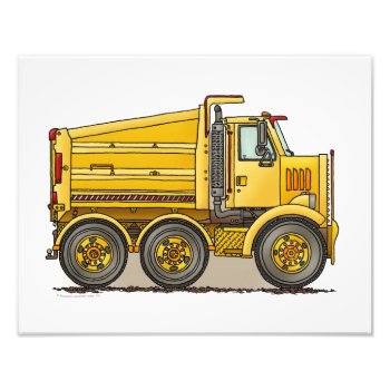 Highway Dump Truck Photo Print by justconstruction at Zazzle