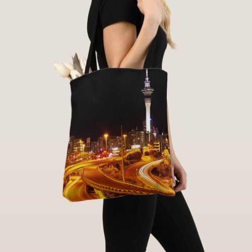 Highway into Auckland Tote Bag