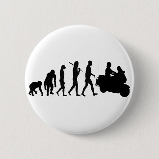 Highway patrol law enforcement officers gear pinback button