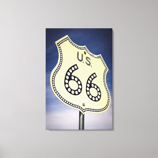 Highway Route 66 Sign (Front)