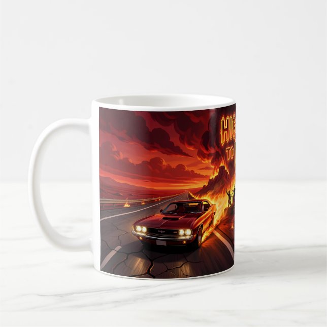 Highway to Hell Inferno Mug (Left)