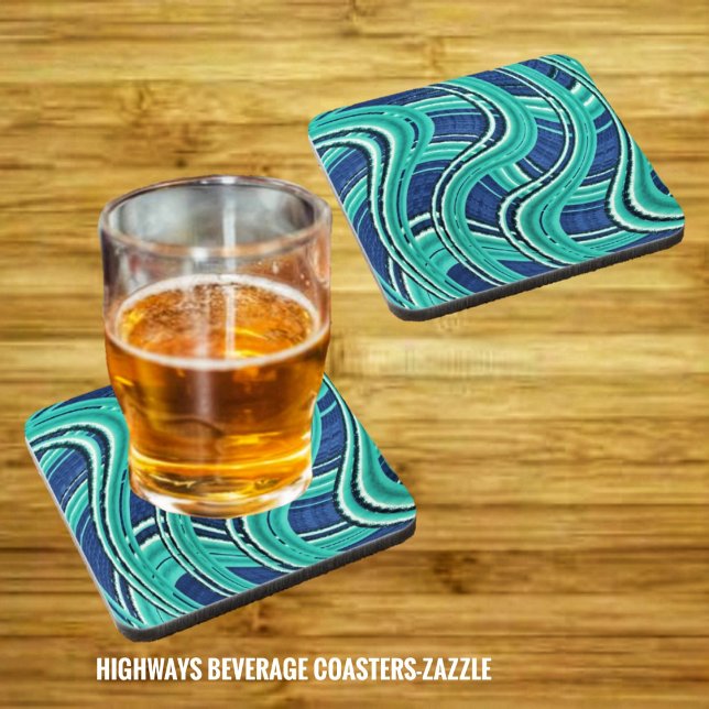 Highways Beverage Coaster (Creator Uploaded)